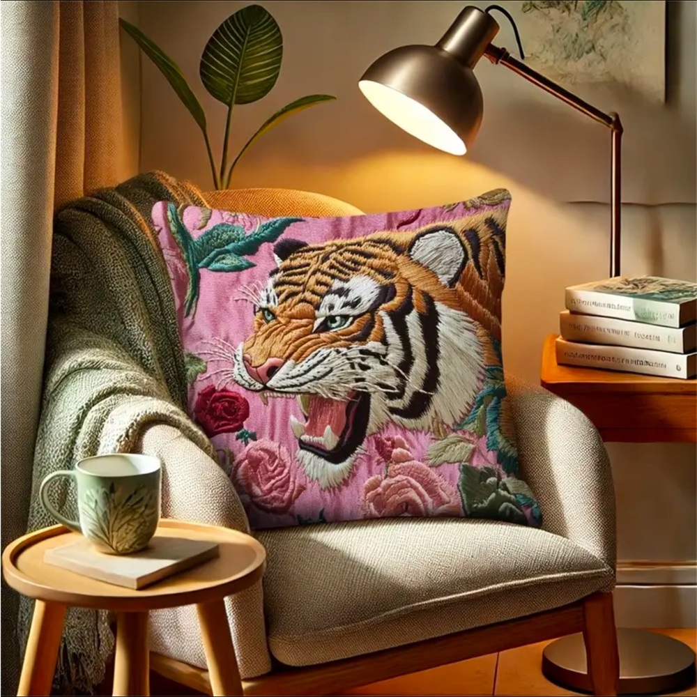 Tiger pillowcase - Picture 8 of 10